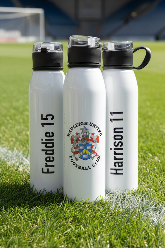 Sports Team Branded Printed 650 ml Aluminium Bottle with Lid