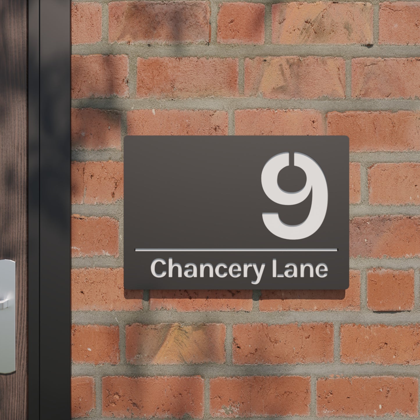 Milan - Acrylic House sign