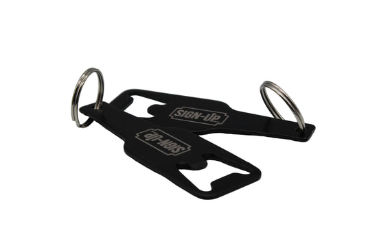 branded premium bottle opener with logo