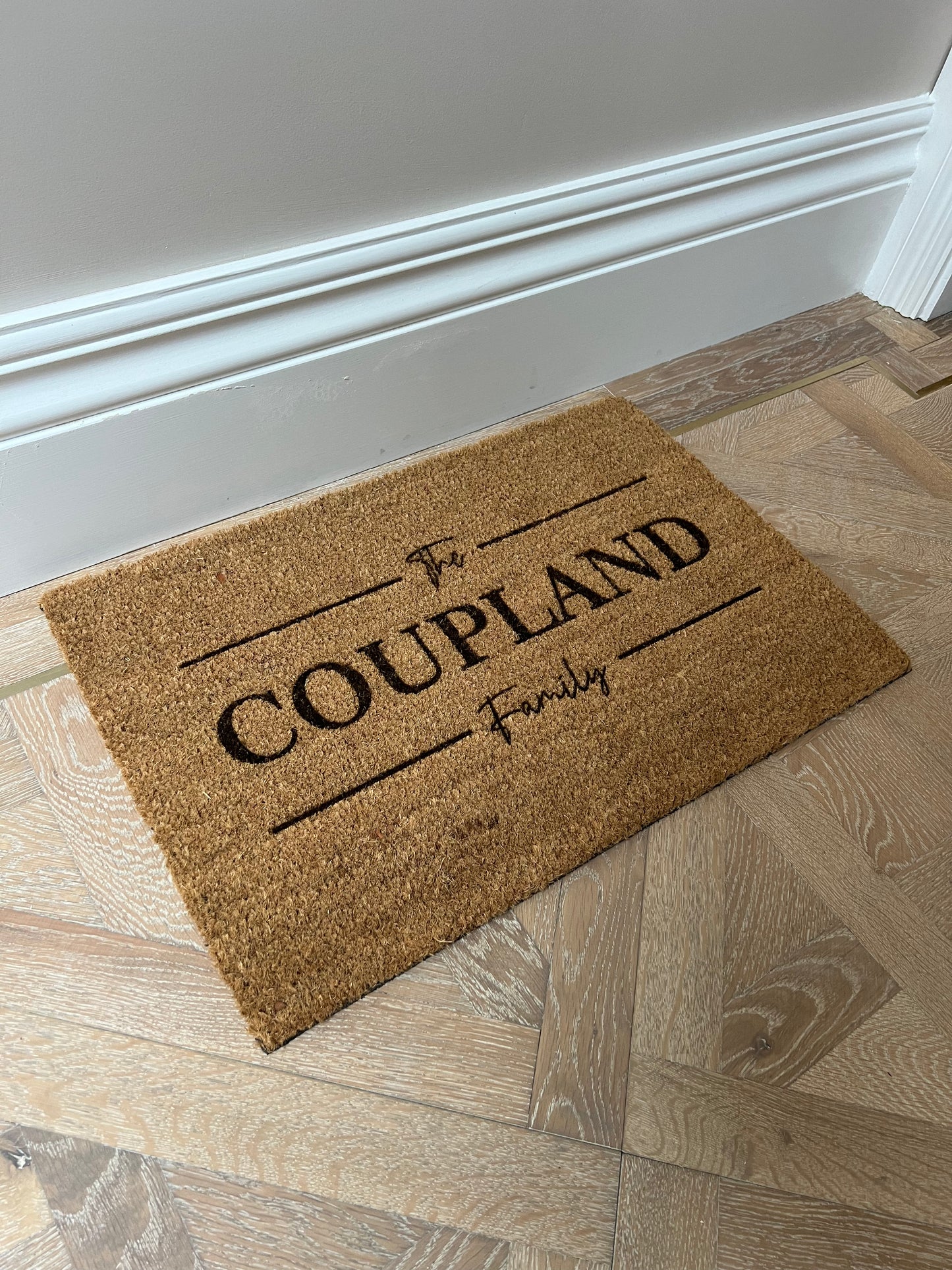 Design 6 - Personalised Coir Doormat