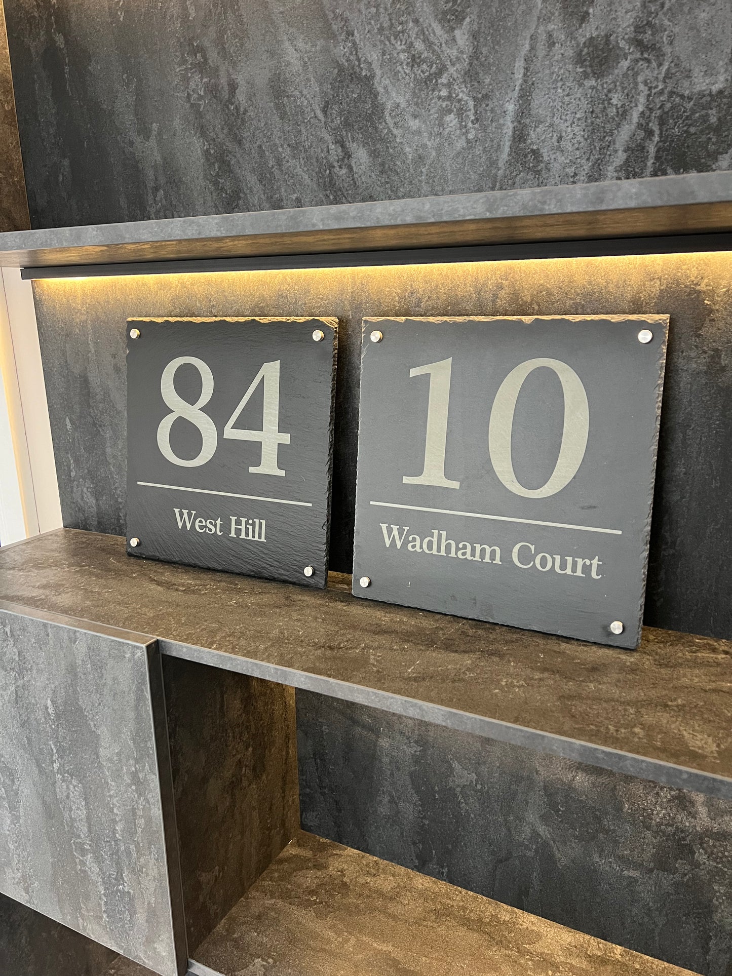 Keswick - Engraved Slate House Sign