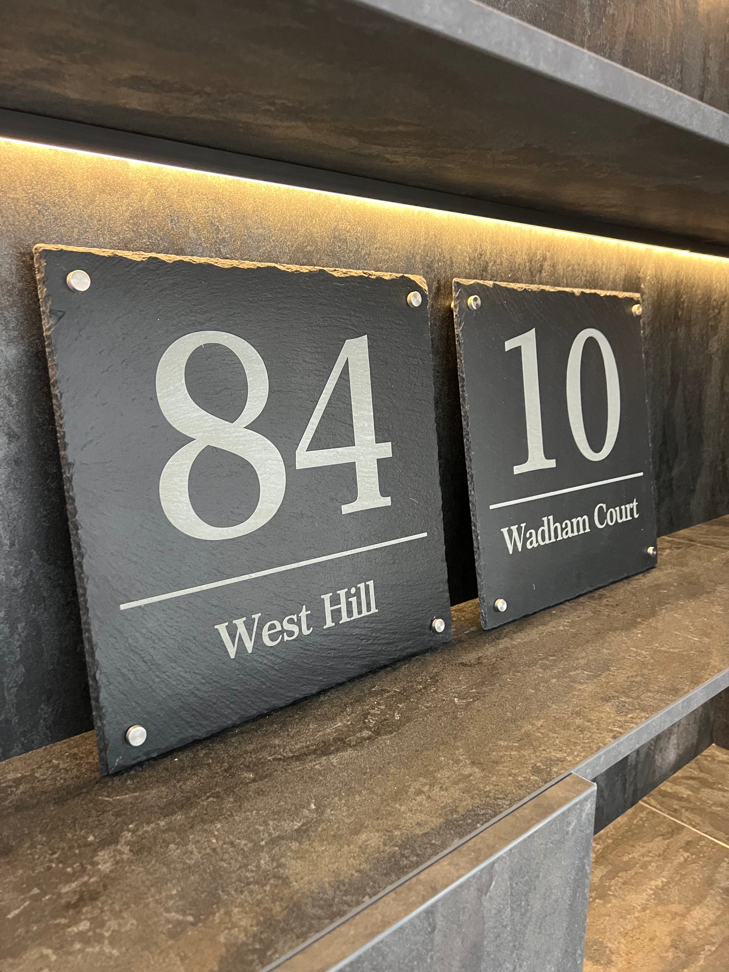 Keswick - Engraved Slate House Sign