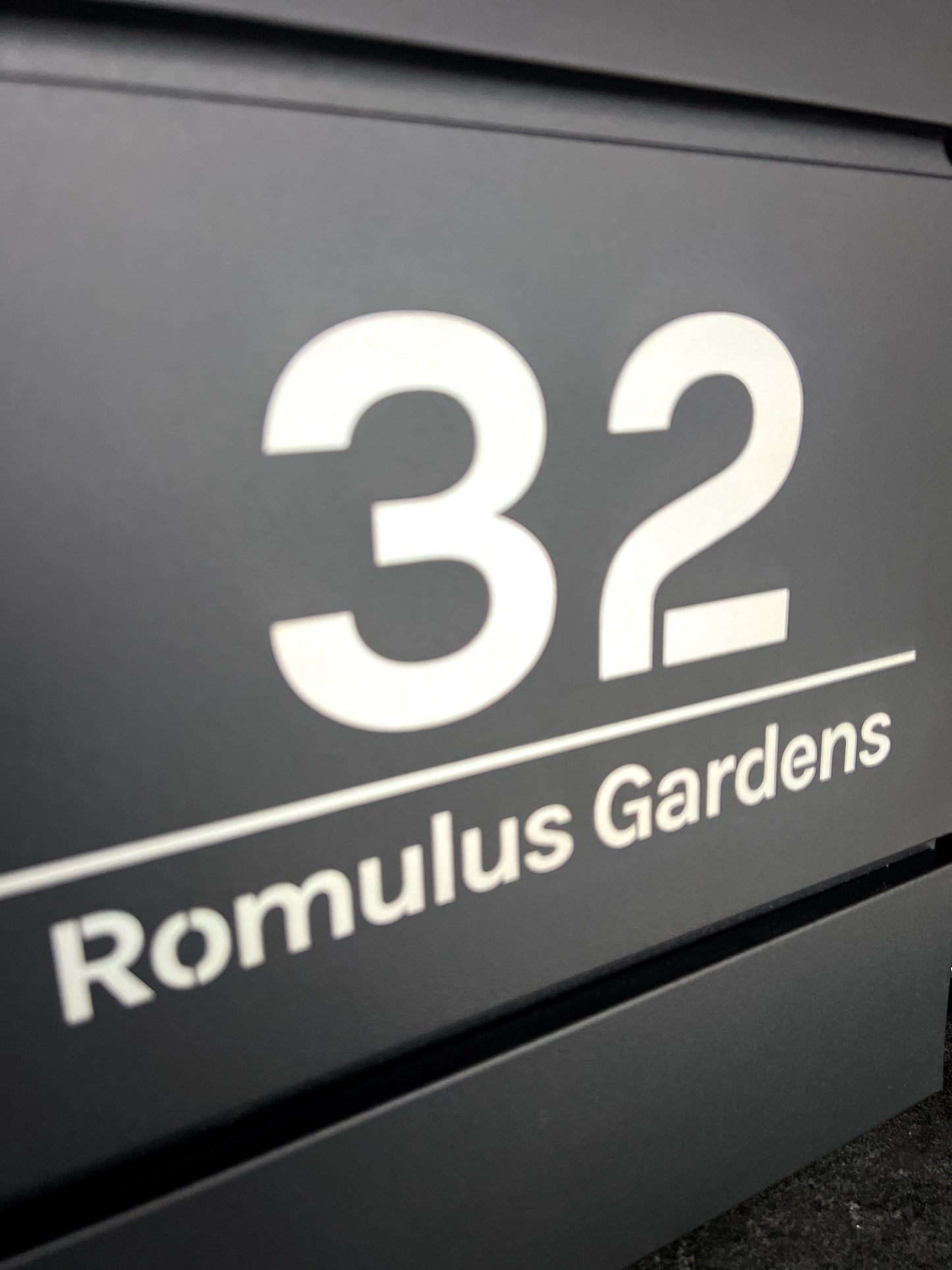 Personalised Letterbox Design 1