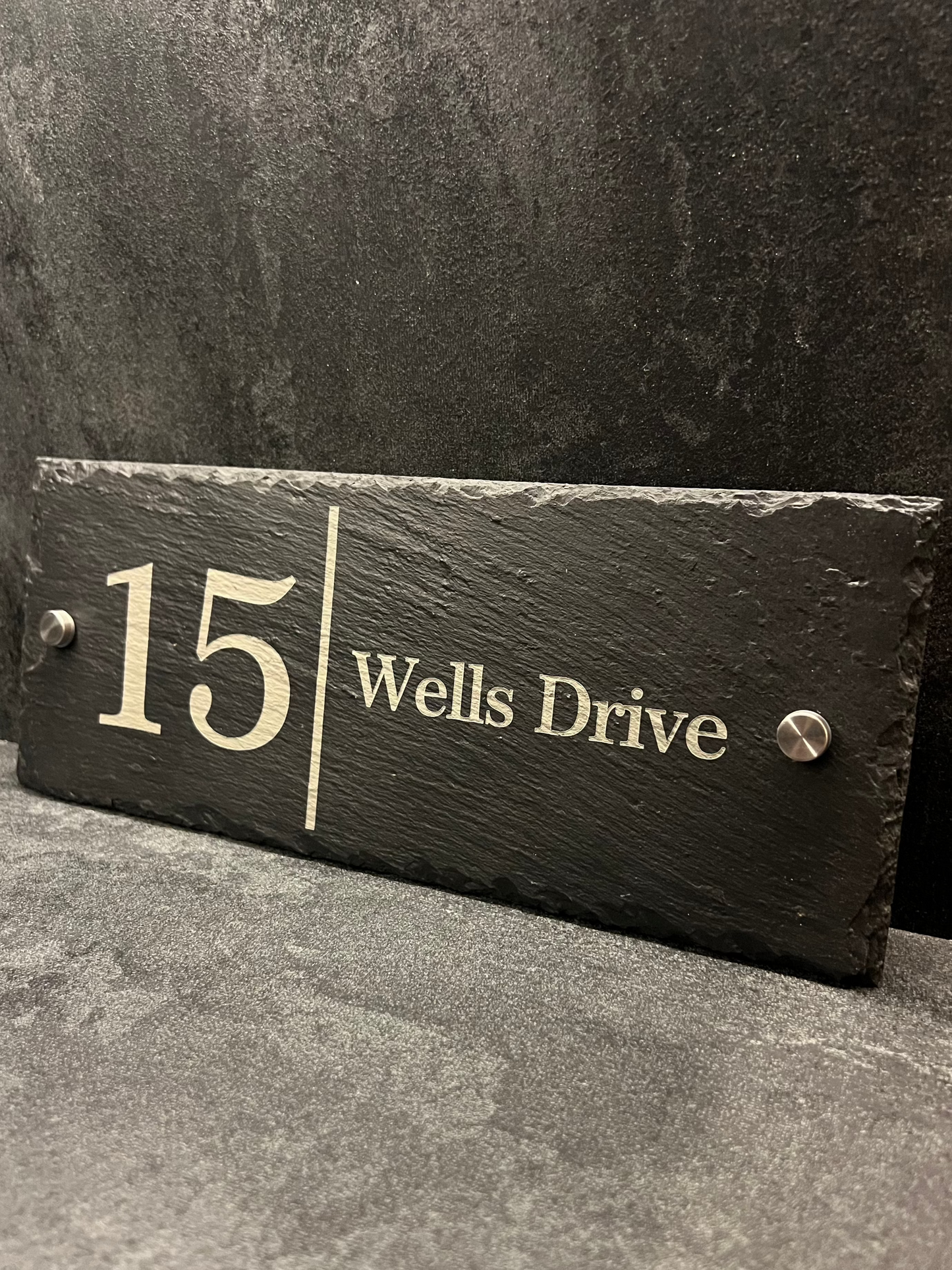 Sherwood - Engraved Slate House Sign