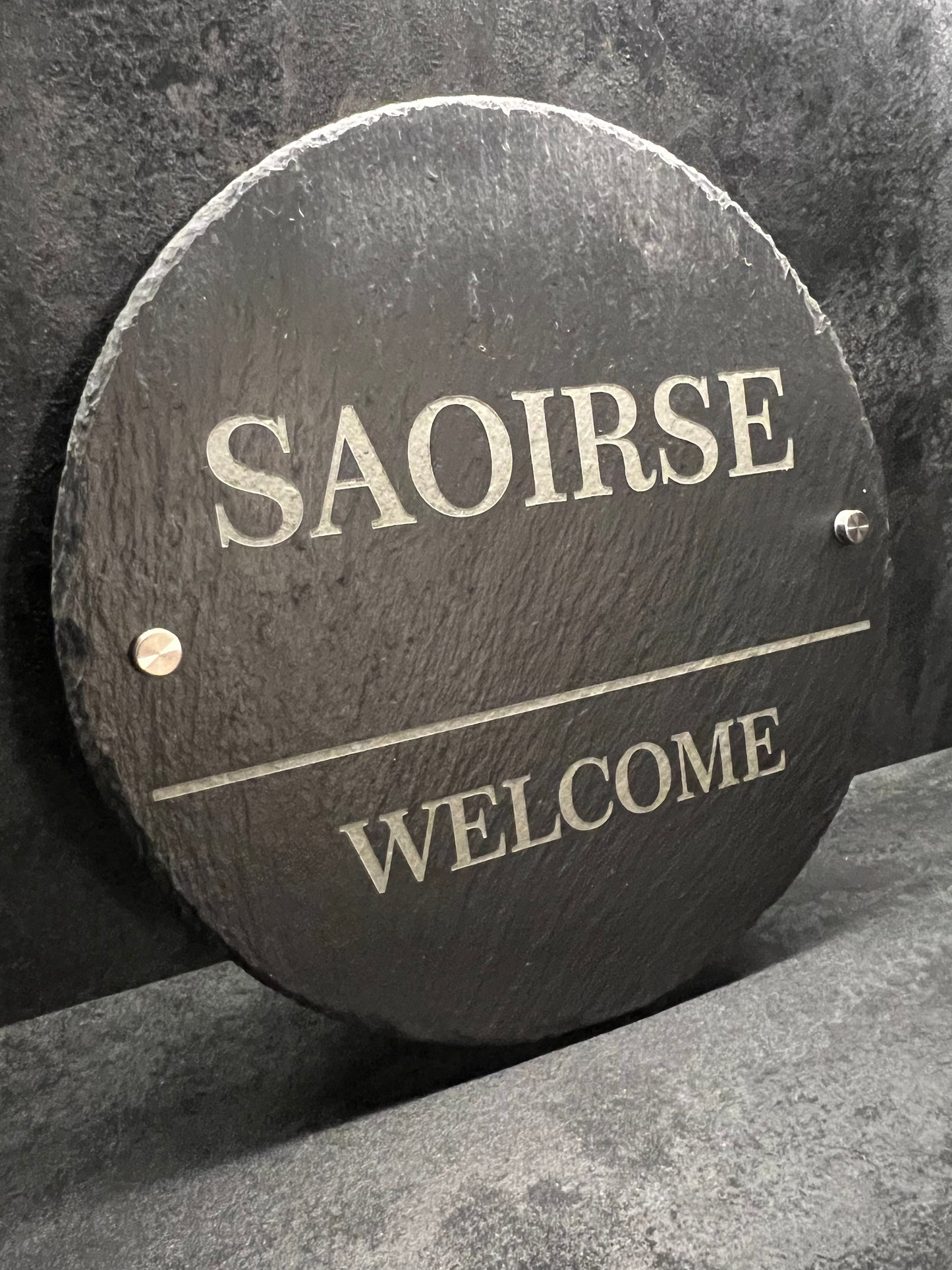 Snowdon - Engraved Slate House Sign