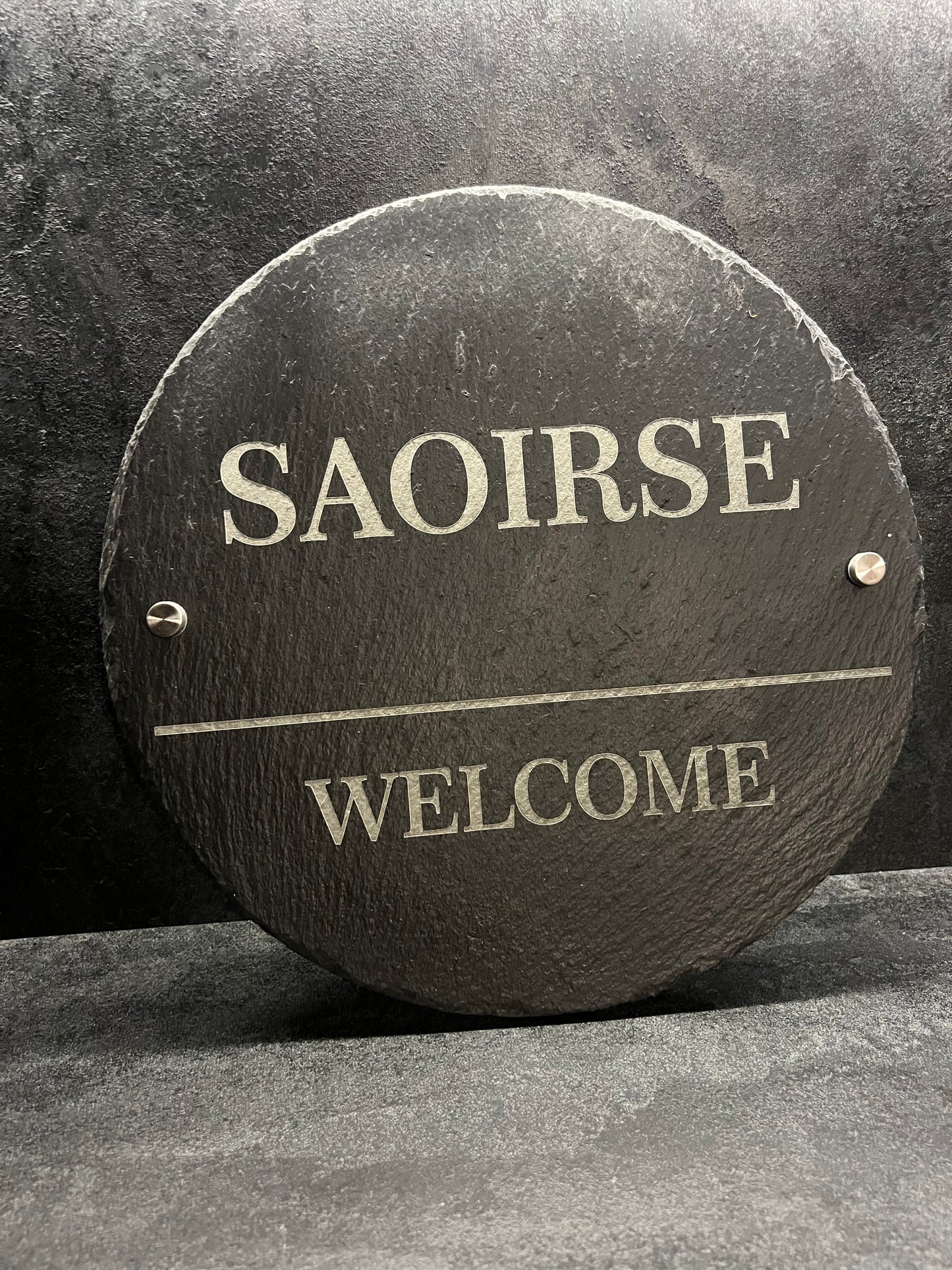 Snowdon - Engraved Slate House Sign