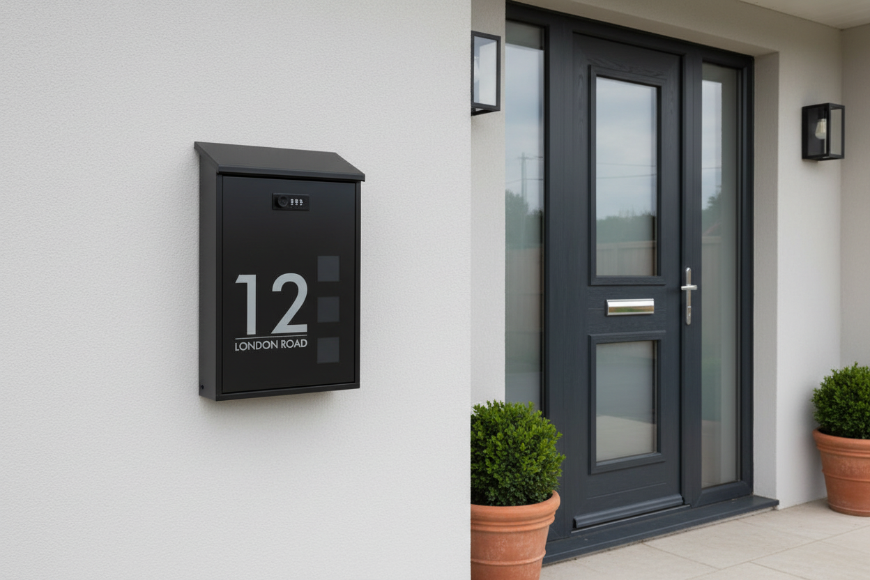 Personalised Engraved Letterbox Design 5