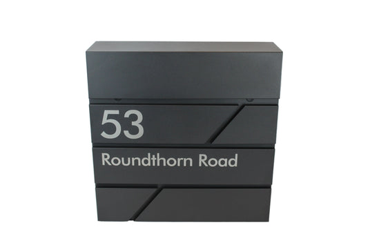 Personalised Engraved Letterbox Design 2