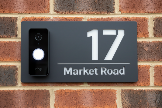 Chime - Doorbell Acrylic House sign