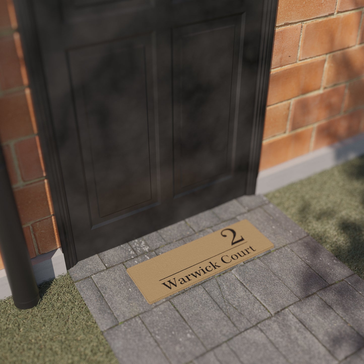 Design 7 - Narrow - Personalised Coir Doormat