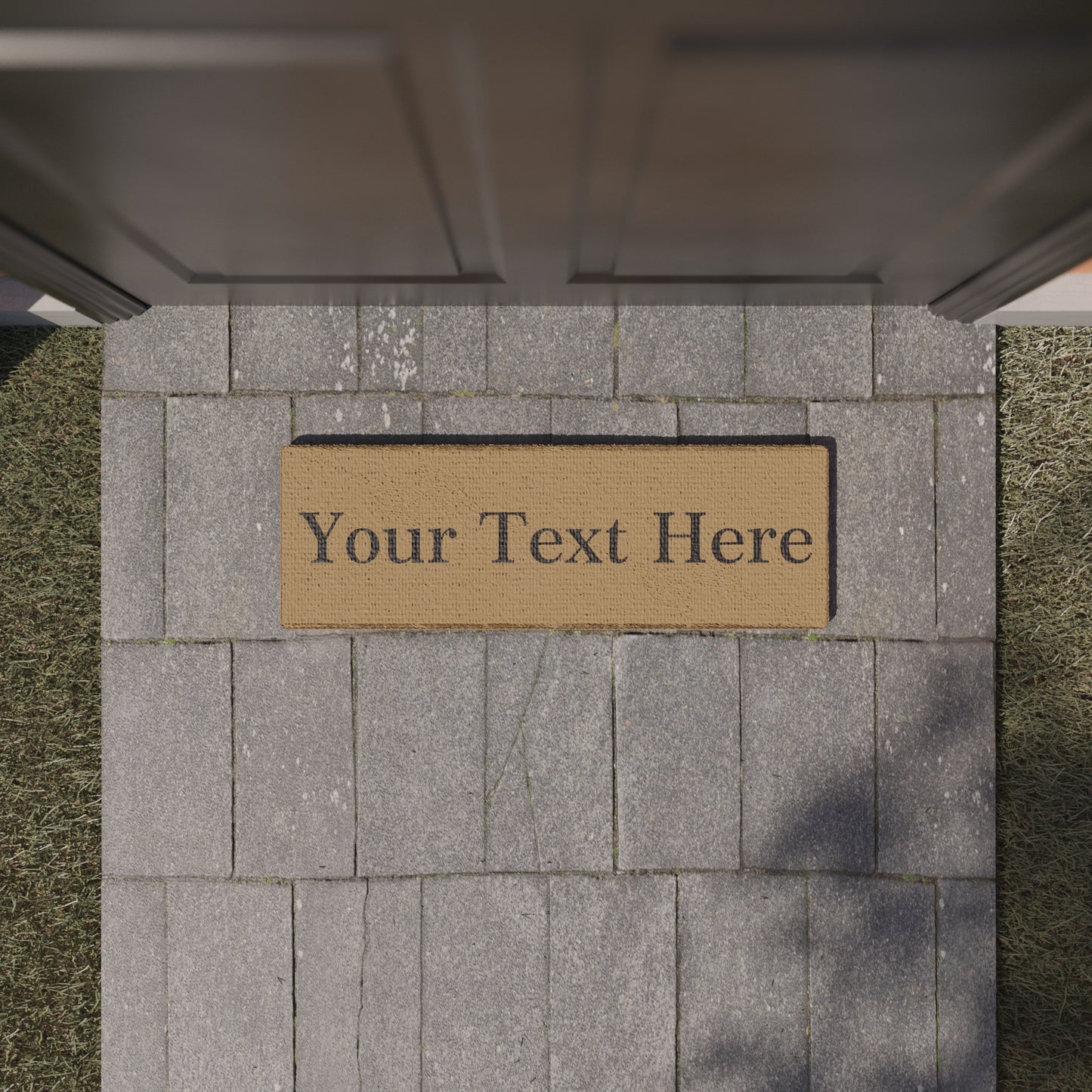 Design 8 - Narrow - Personalised Coir Doormat