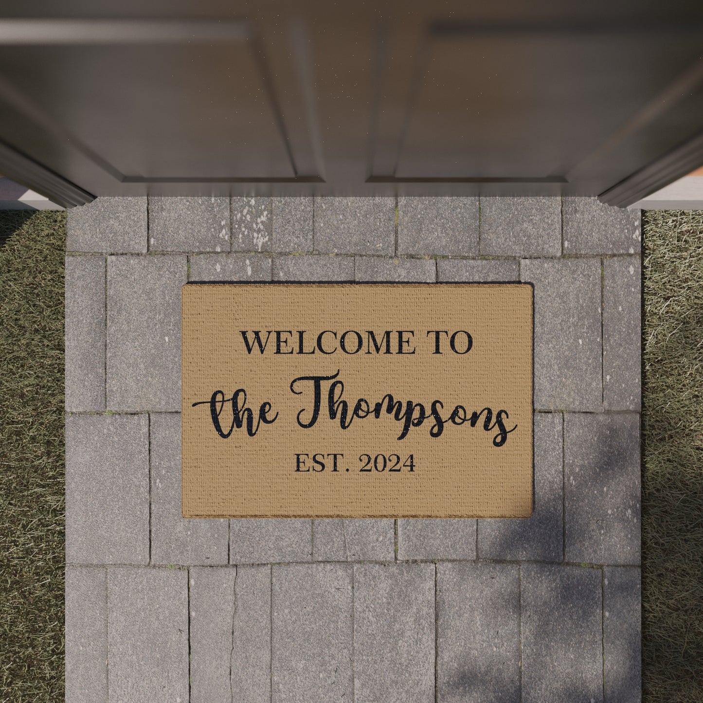 Design 4 - Personalised Coir Doormat