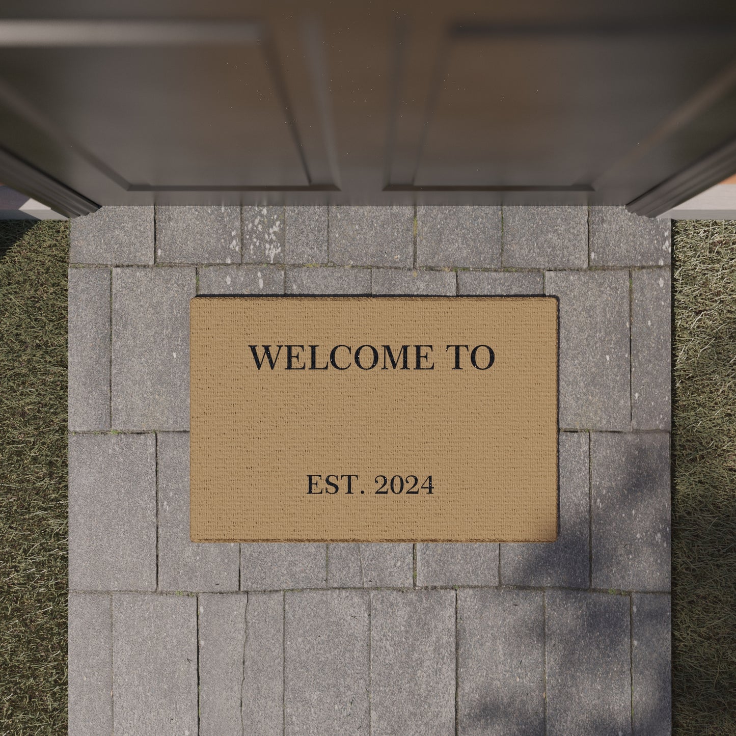 Design 4 - Personalised Coir Doormat