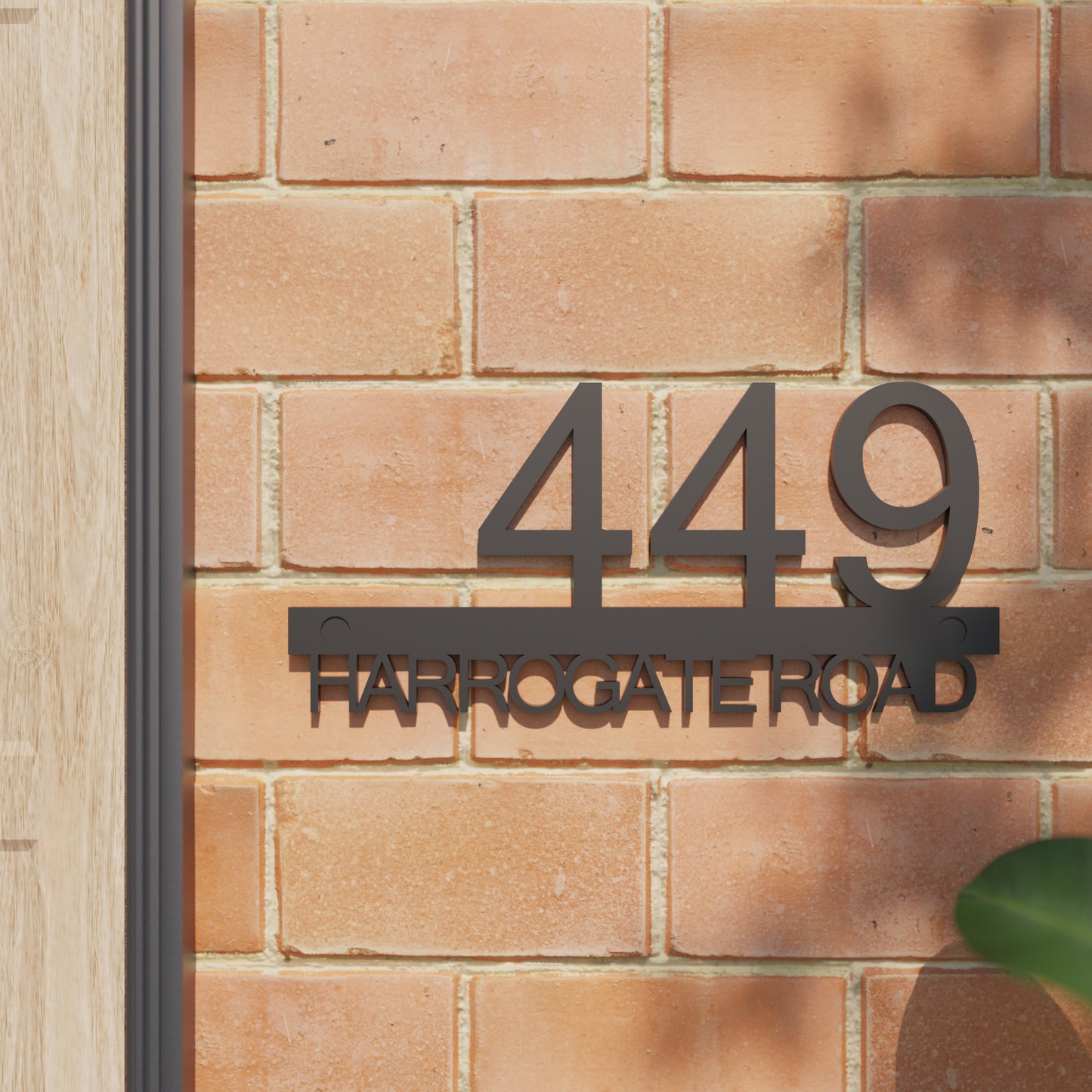 Amalfi - Solid 5mm Cutout Acrylic House Sign