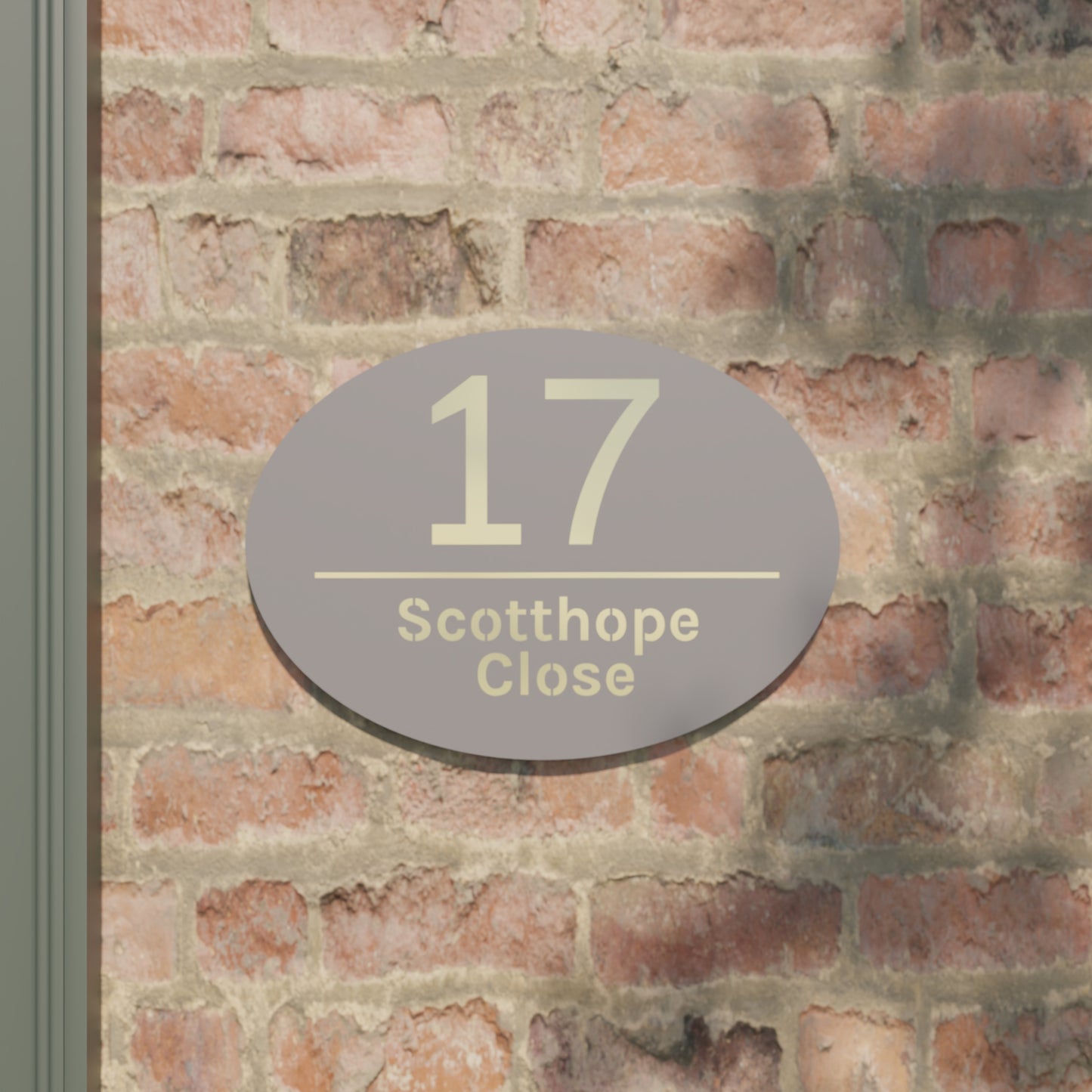 Naples - Acrylic House sign