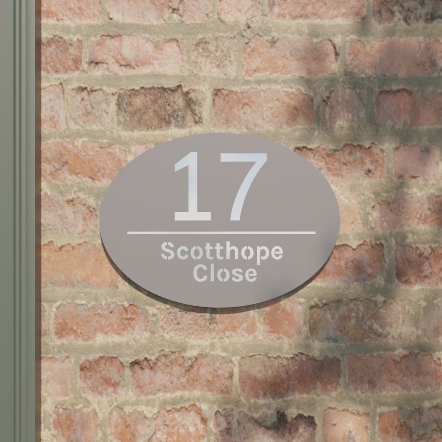 Naples - Acrylic House sign