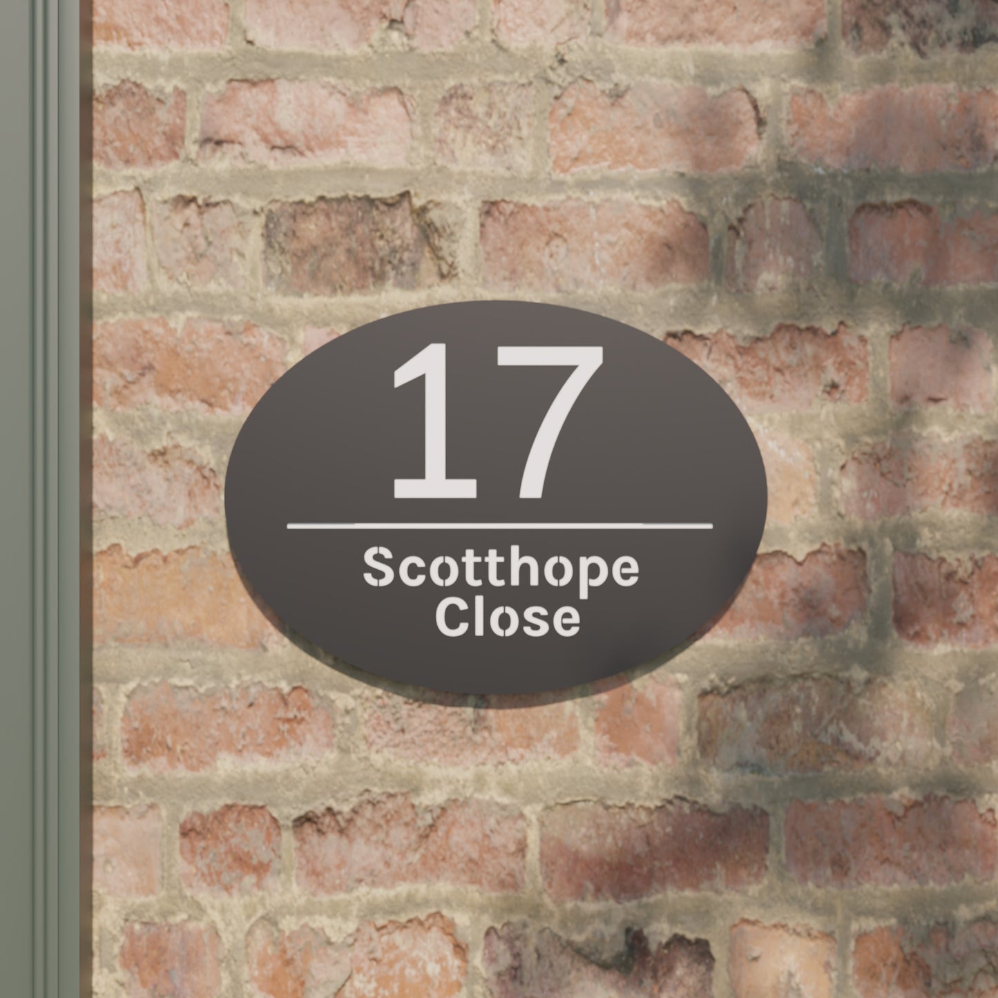 Naples - Acrylic House sign