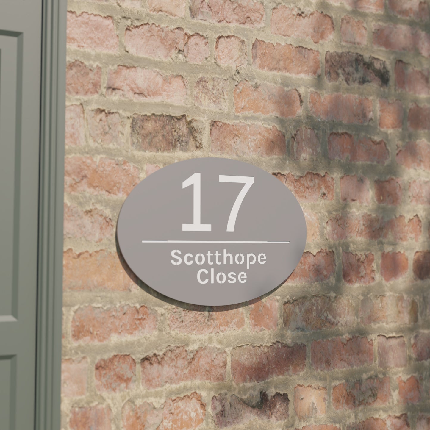Naples - Acrylic House sign