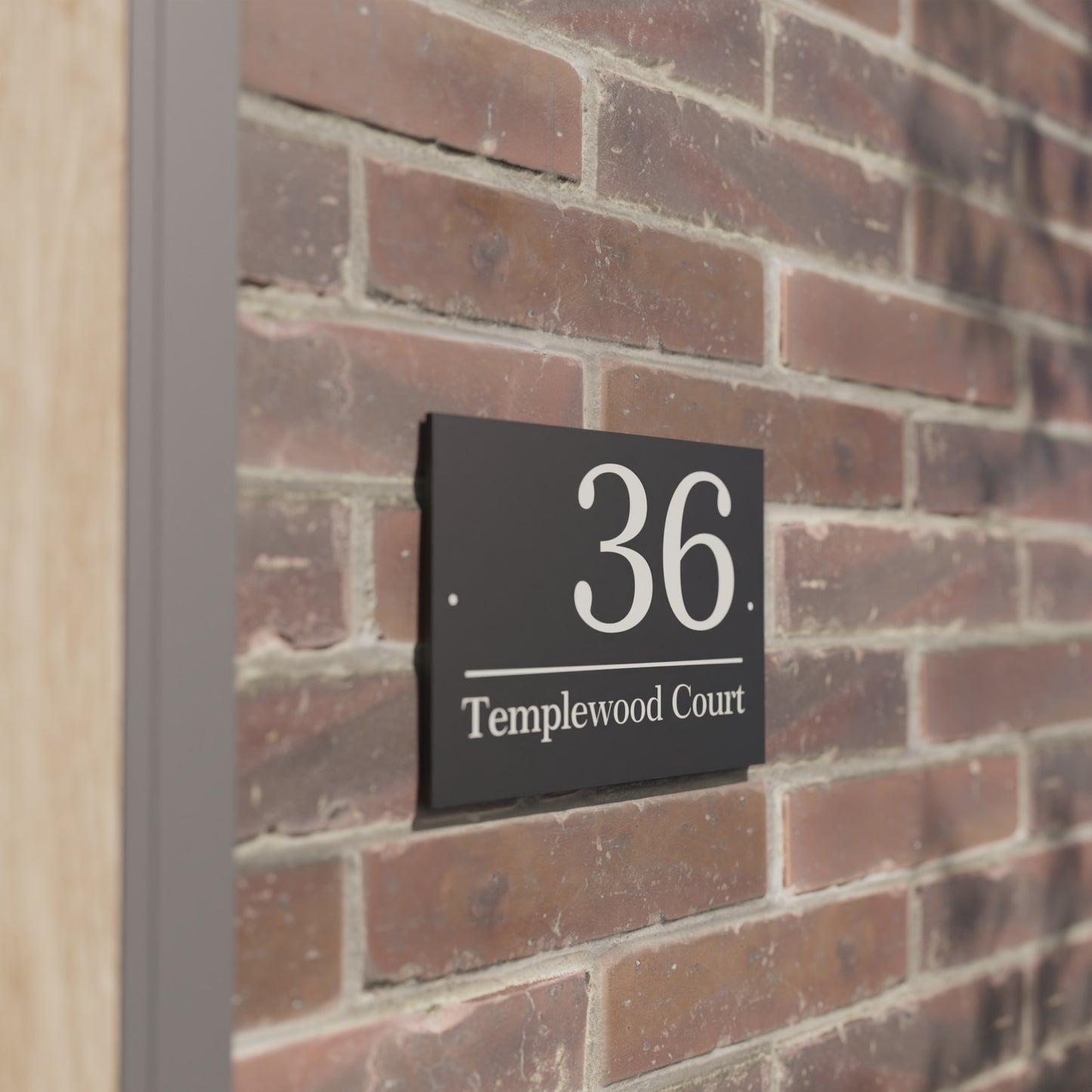 Windermere - Engraved Slate House Sign