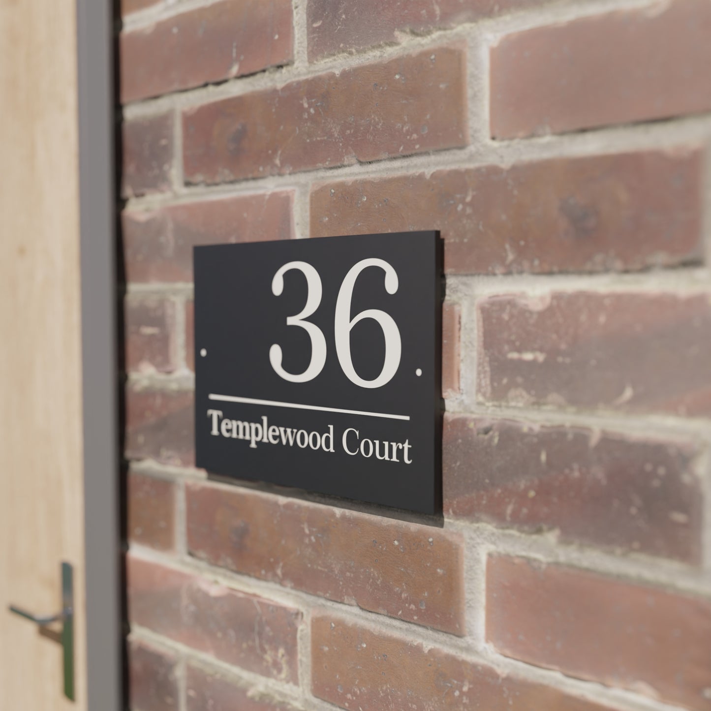 Windermere - Engraved Slate House Sign