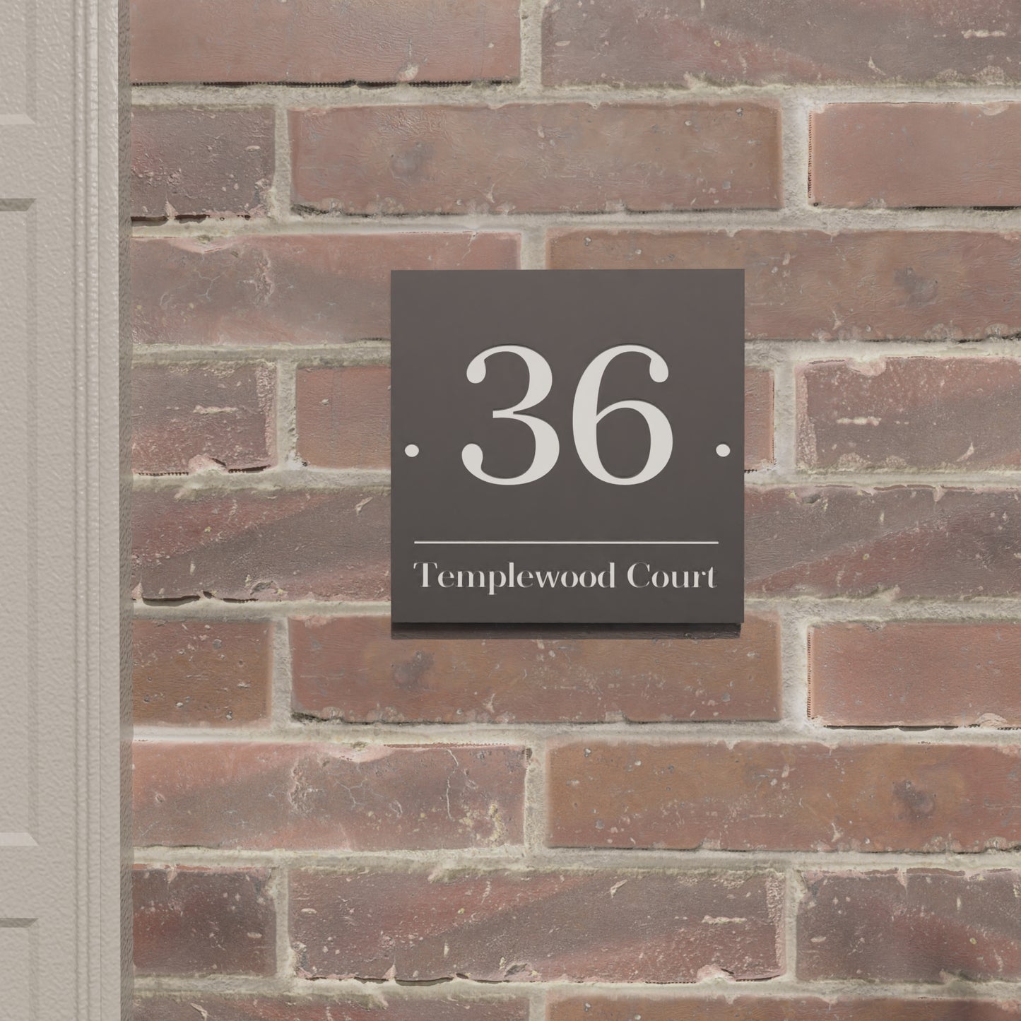 Keswick - Engraved Slate House Sign