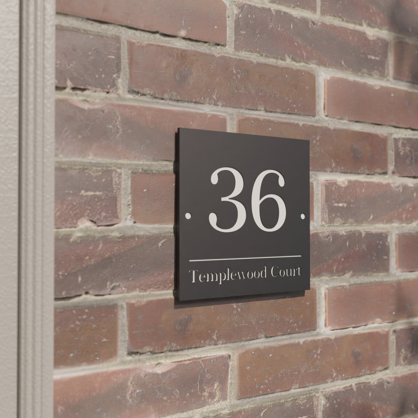 Keswick - Engraved Slate House Sign