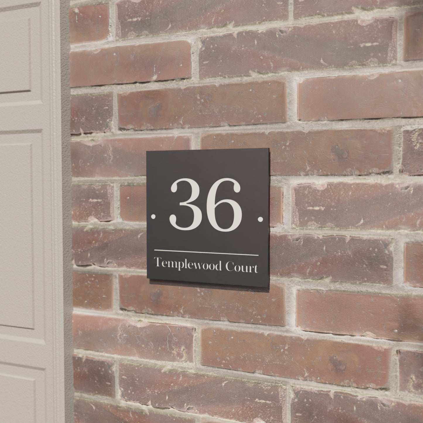 Keswick - Engraved Slate House Sign