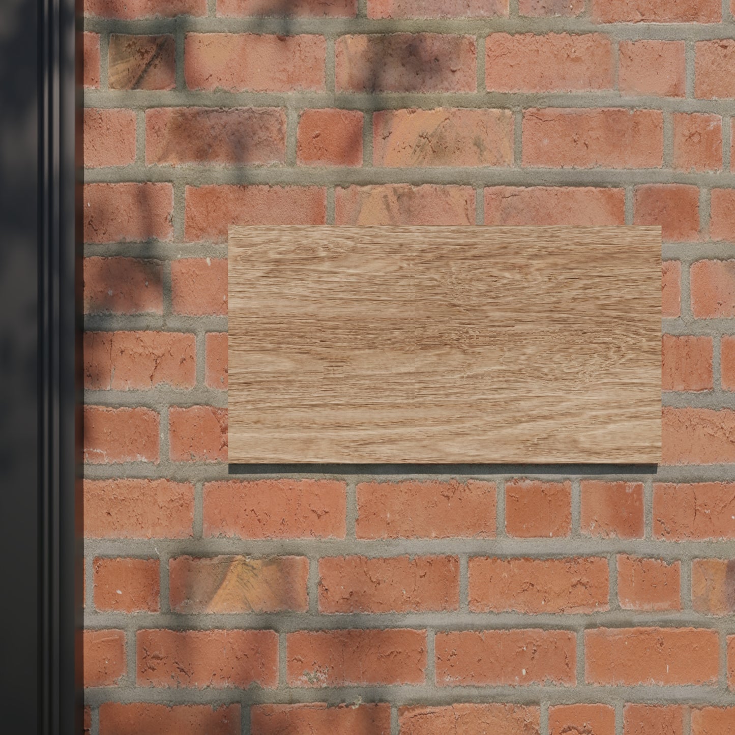Santorini - Engraved Oak House Sign