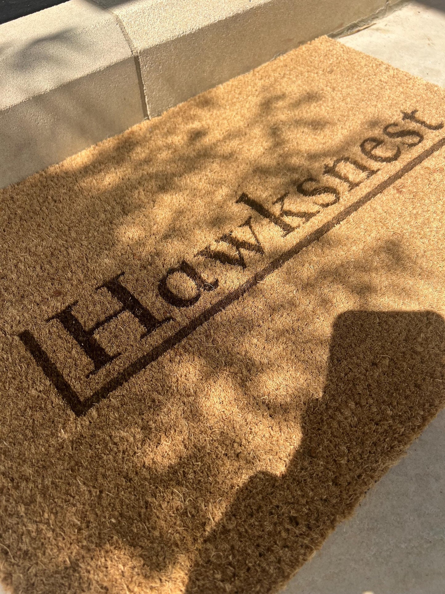 Personalised Xmas Doormat - Coir Doormat - Custom Welcome Door Mat - Housewarming Gift - Coir Doormat - Home Gift - Doormat