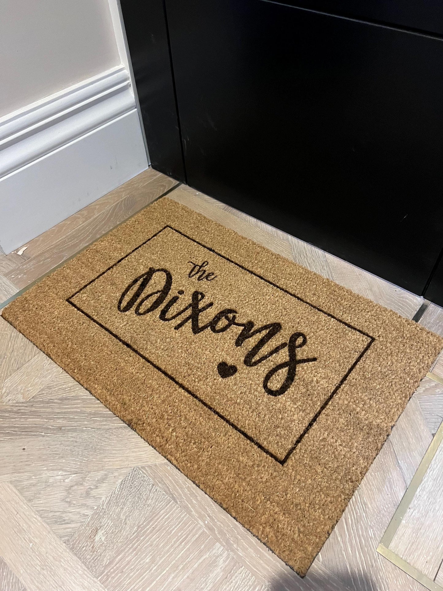 Personalised Xmas Doormat - Coir Doormat - Custom Welcome Door Mat - Housewarming Gift - Coir Doormat - Home Gift - Doormat