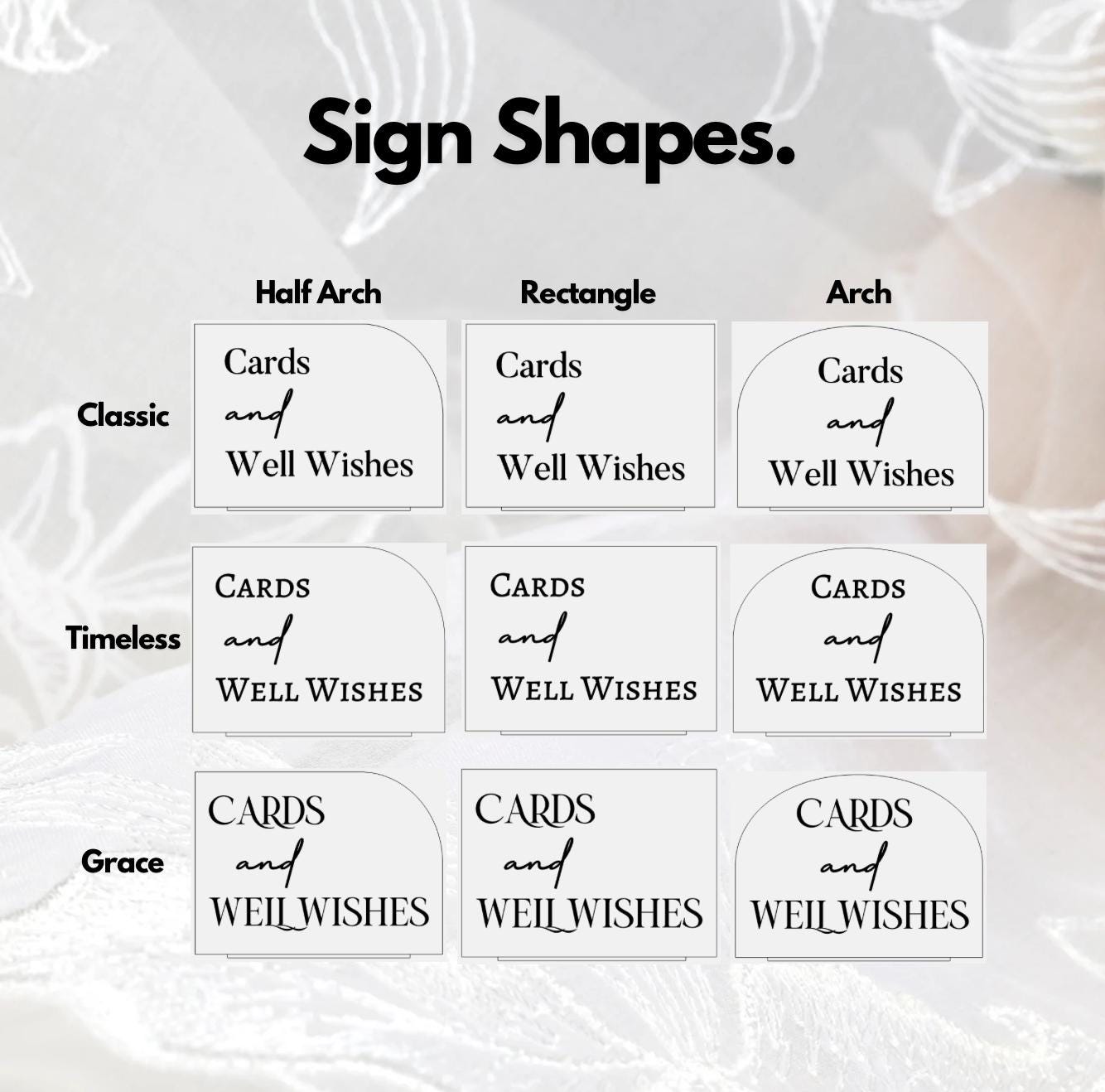 Signing Station Package: Wedding Guestbook With Sign & Pen