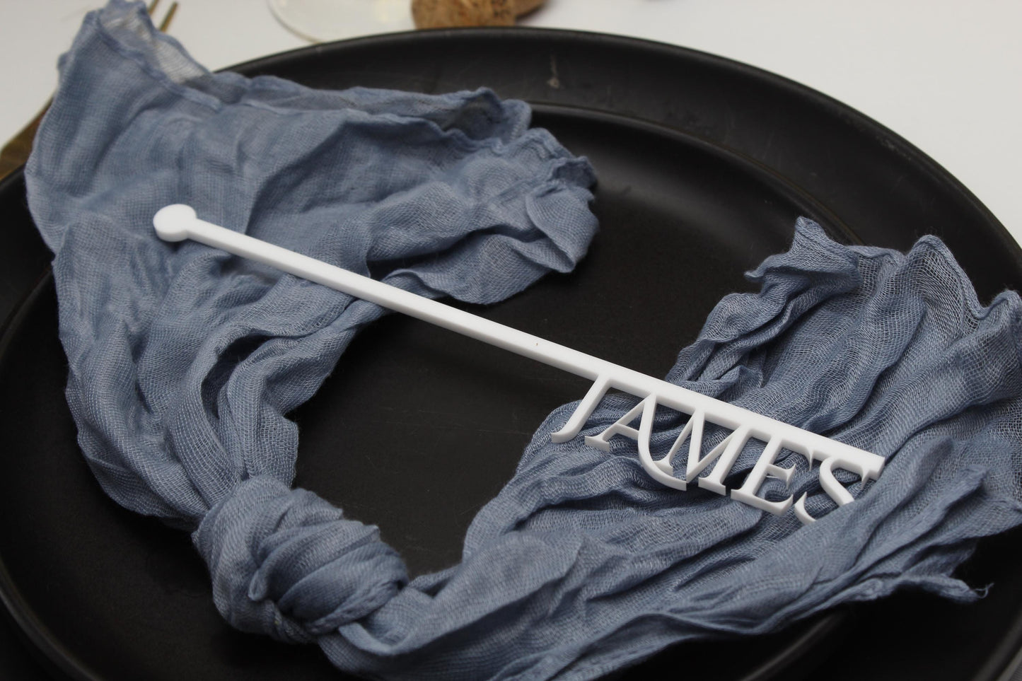Acrylic Drink Stirrers & Table Place Names