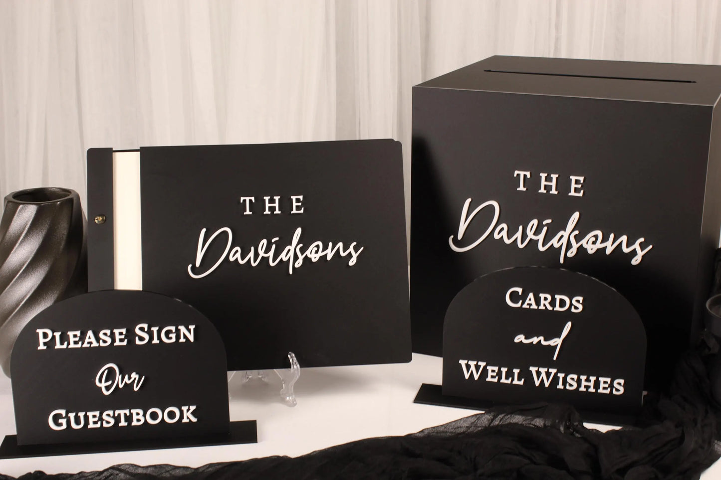 Cards and Gifts Wedding Sign | Acrylic Wedding Table Sign