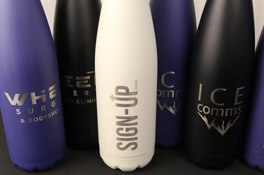 Logo Personalised Double Walled Thermal Water Bottle
