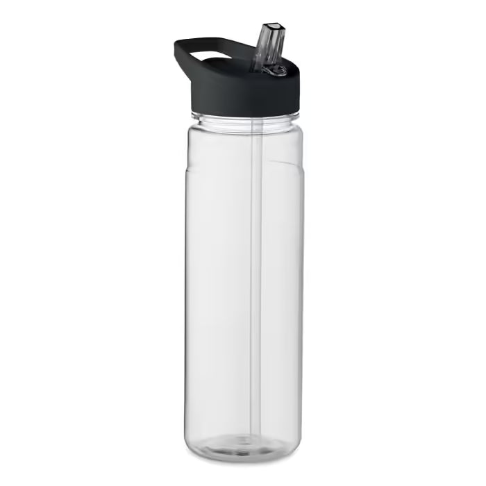 Printed Sports Bottle with Player Name | 650ml Flip Lid Straw Bottle