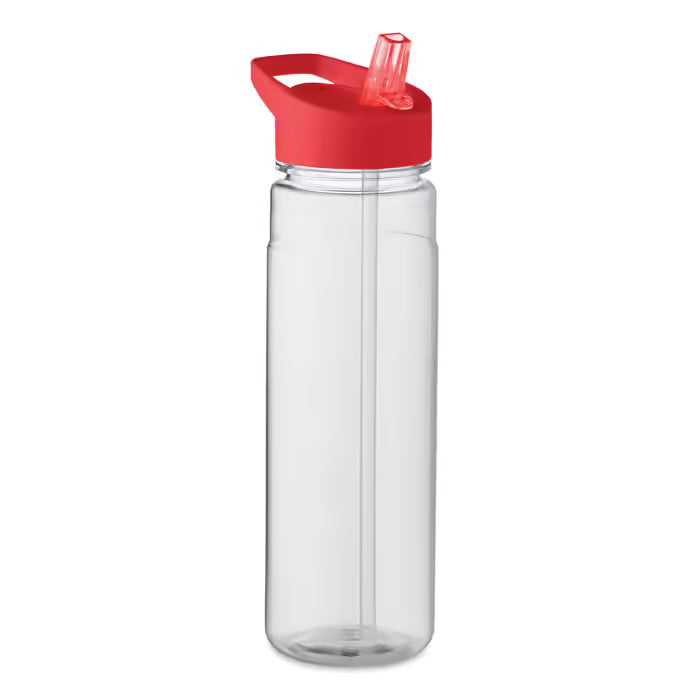 Printed Sports Bottle with Player Name | 650ml Flip Lid Straw Bottle