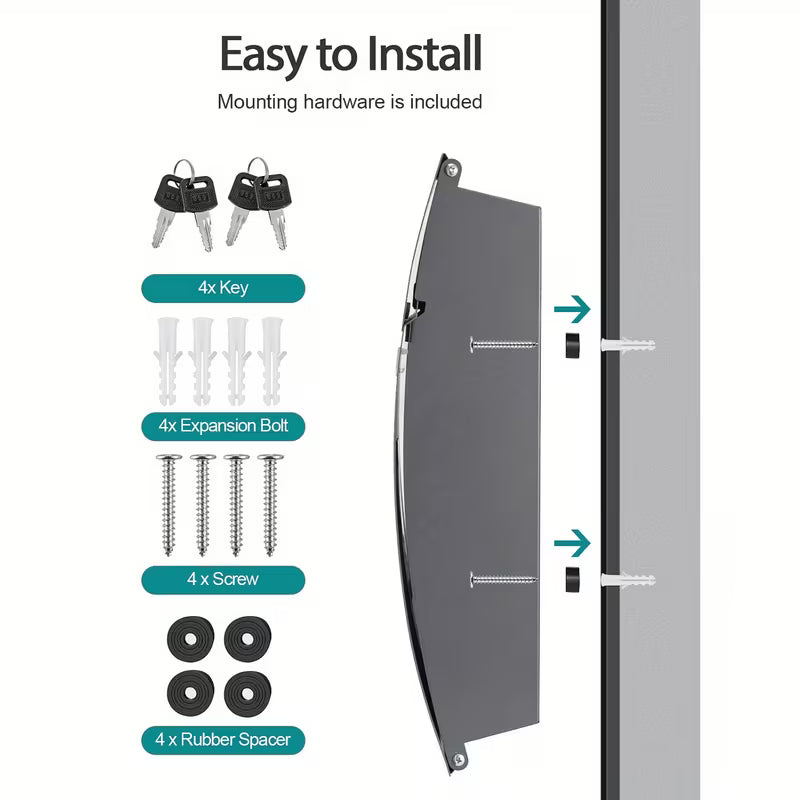 Branded Engraved Letterbox Design 9