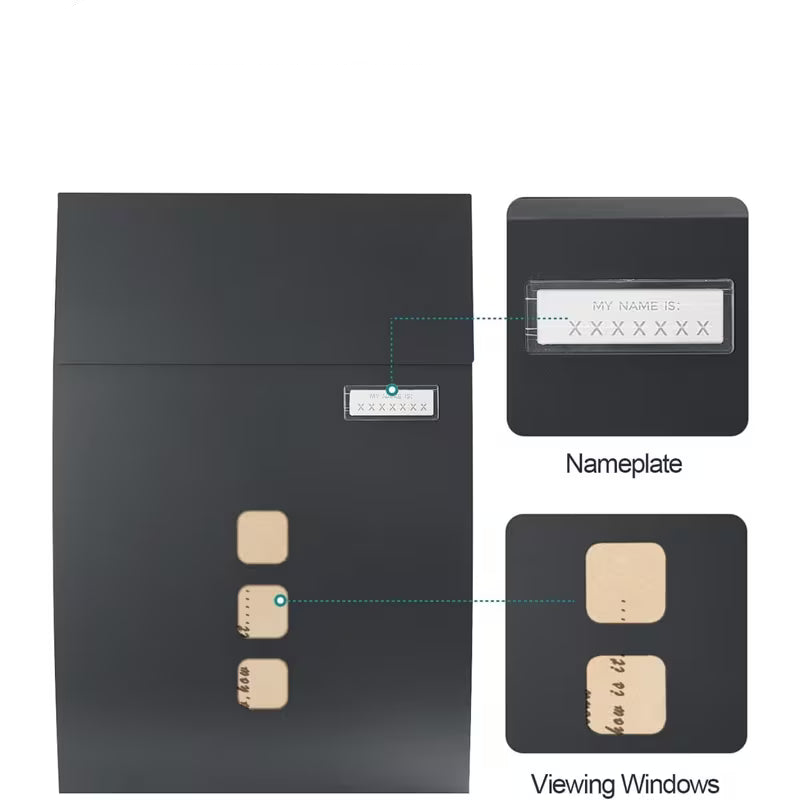 Branded Engraved Letterbox Design 9