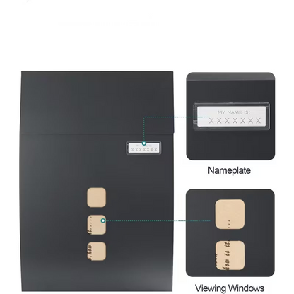 Branded Engraved Letterbox Design 9