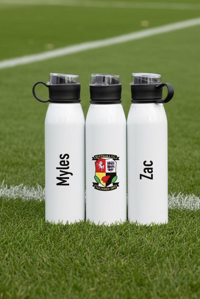 Sports Team Branded Printed 650 ml Aluminium Bottle with Lid