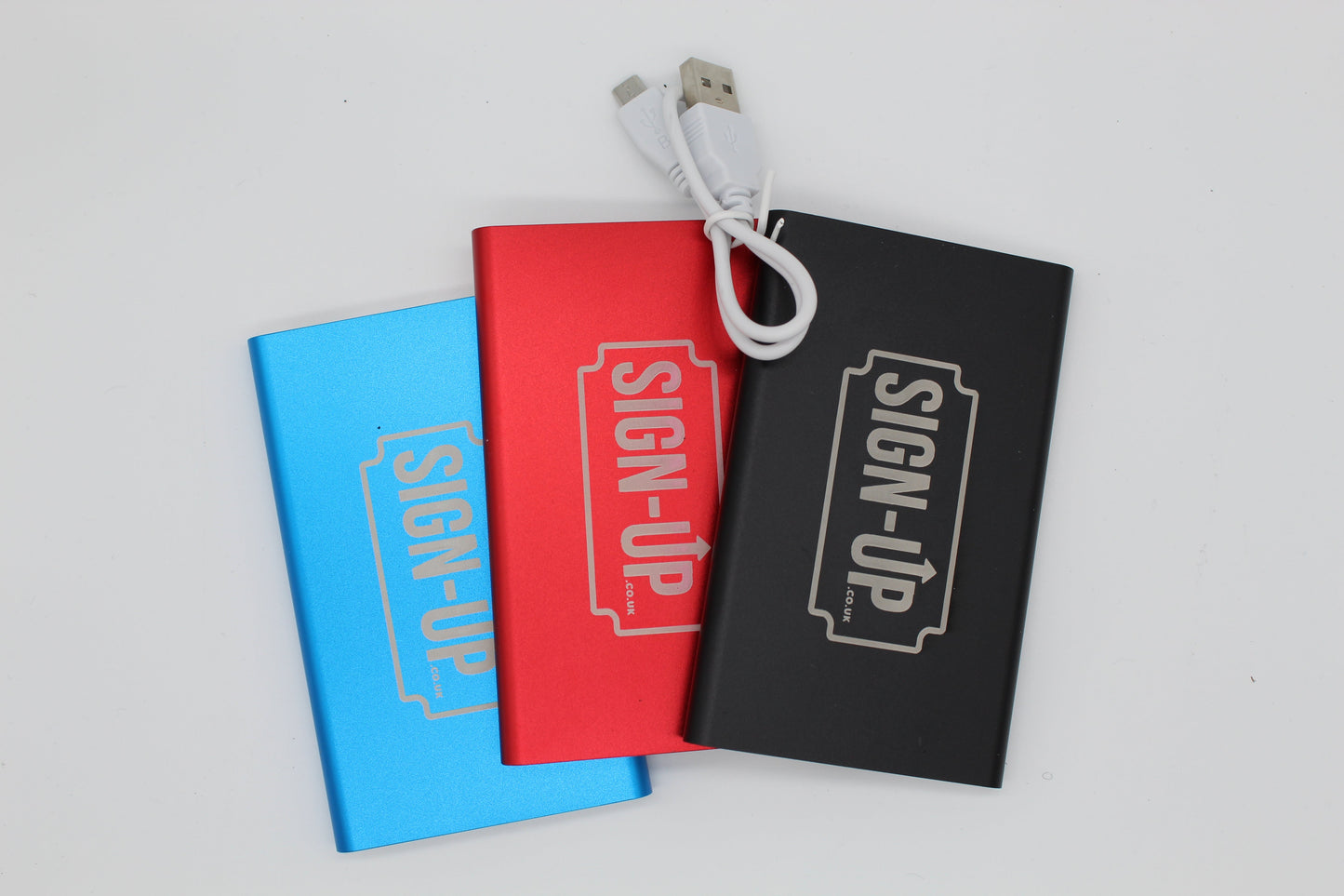 business logo personalised charger