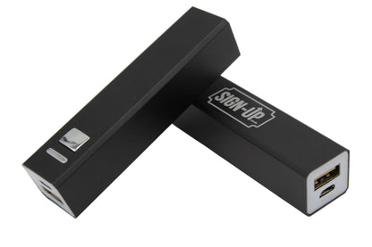 branded powerbank engraved