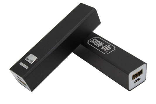 branded powerbank engraved