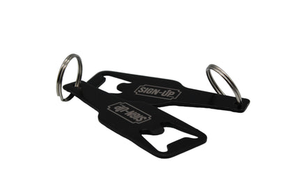 branded premium bottle opener with logo