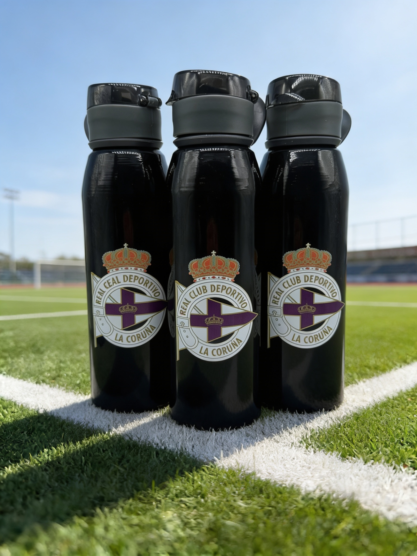 Sports Team Branded Printed 650 ml Aluminium Bottle with Lid