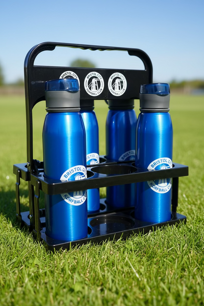 Personalised Branded Foldable Bottle Holder – 6 Bottle Carrier