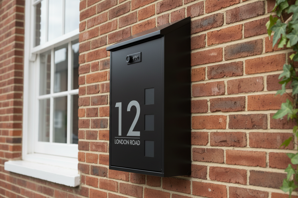 Personalised Engraved Letterbox Design 5