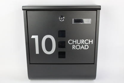 Branded Engraved Letterbox Design 6