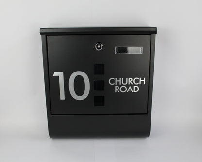 Branded Engraved Letterbox Design 6