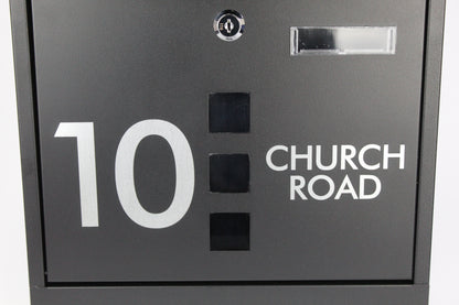 Branded Engraved Letterbox Design 6